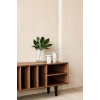 Vintage Scandinavian model bookcase & console