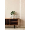 Vintage Scandinavian model bookcase & console