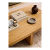 Natural oak coffee table