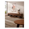 Three-drawer TV unit