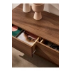 Three-drawer TV unit