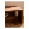 Scandinavian angle TV unit