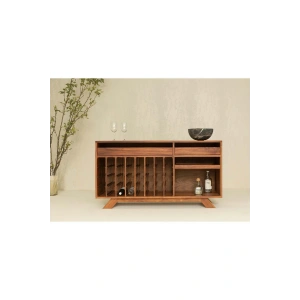Ahşap vintage mini bar/şaraplık