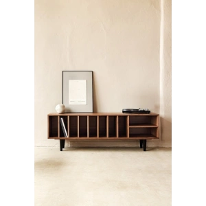 Vintage Scandinavian model bookcase & console