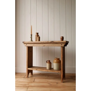 Natural Grain Handmade Console