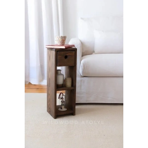 Zen Wood Bedside Table(Wildwood)