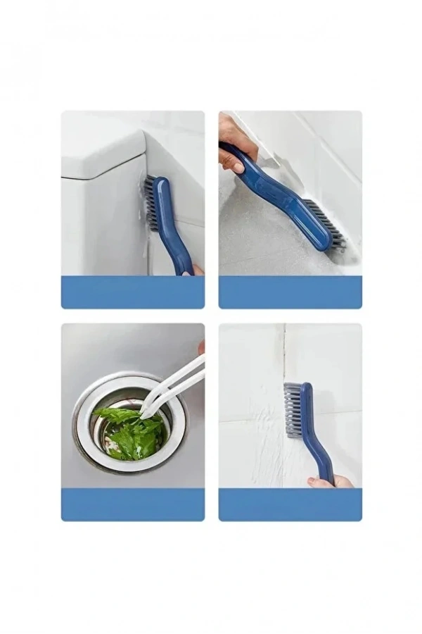 Cımbız Maşalı V Uçlu Gider Açıcı Temizlik Fırçası | Lavabo Banyo Gider ve Mutfak Fırçası