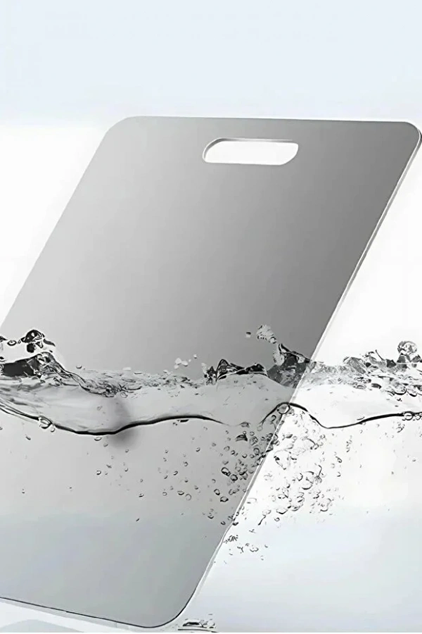 Paslanmaz Çelik Metal Tezgah Koruyucu Kesme Çelik Tahtası Hamur Açma Tezgahı | 23X34