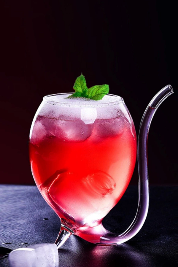 Isıya Dayanıklı Borosilikat Vampir Bardak 1 Adet