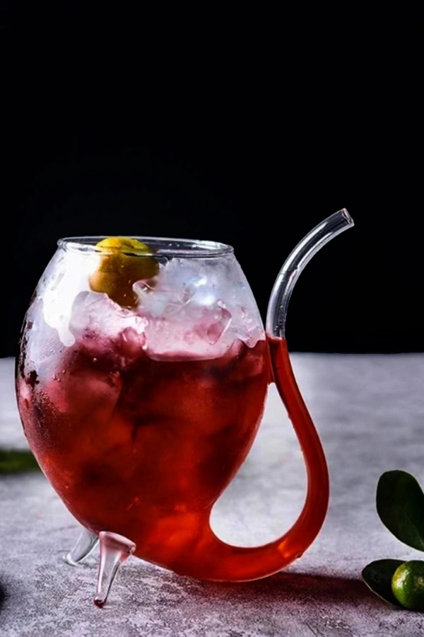 Isıya Dayanıklı Borosilikat Vampir Bardak 2 Adet