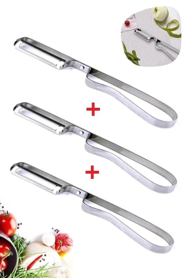 Metal Yan Soyacak Çelik Sebze Soyacak Çelik Paslanmaz