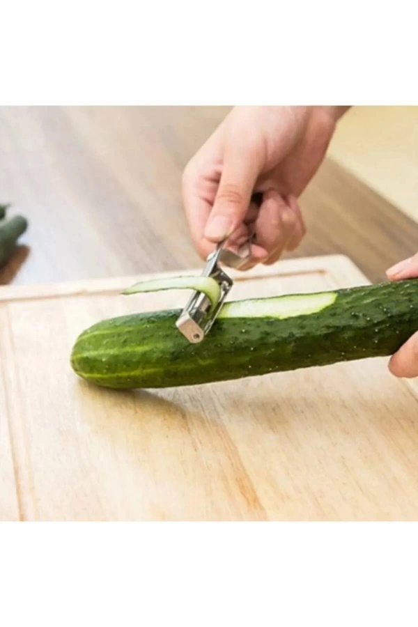 Metal Yan Soyacak Çelik Sebze Soyacak Çelik Paslanmaz