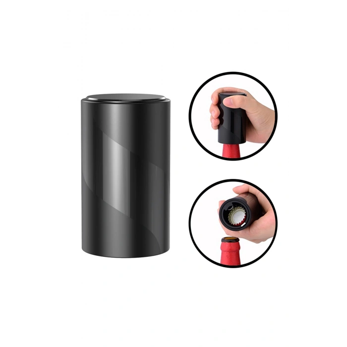 2li Otomatik Basmalı Şişe Kapak Açacağı Multi Fonksiyonel Hızlı Meşrubat Soda Kapağı Açma Aparatı