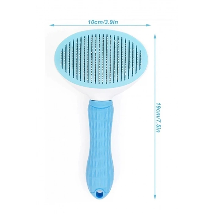 Basmalı Kedi Köpek Evcil Hayvan Temizleme Masaj Aleti Kedi Fırça Ve Tarağı Kıl Tüy Toplama