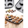12 Bölmeli Muffin Kek Kalıbı  Kurabiye Turta Kalıbı Fırın Pasta Çörek Kapsül Yanmaz Kalıp