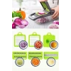 13 Parça Hazneli Sebze Doğrayıcı Dilimleyici Kesici Çok Fonksiyonlu Rende Seti