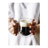 2 Adet Isıya Dayanıklı Kahve Ve Sunum Bardağı Borosilikat Çift Çidarlı Kulplu Bardak | 250ml