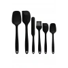 6Lı Mutfak Servis Seti Pasta Slikon Yumurta Fırçası Kaşık Bıçak Spatula Seti