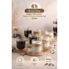 6lı Çift Cidarlı Bardak 250 ml Ev Ofis Çay Fincanı Kahve Sunum Bardağı
