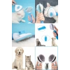 Basmalı Kedi Köpek Evcil Hayvan Temizleme Masaj Aleti Kedi Fırça Ve Tarağı Kıl Tüy Toplama