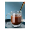 Çift Cidarlı Cam Bardak Kupa Çift Katlı Isı Yalıtımlı Espresso Latte Bardağı 2 Adet