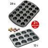 Muffin Kalıbı 12li + 24lü Kek Kurabiye Cupcake Muffin Kalıbı Fırın Kapsül Tepsisi