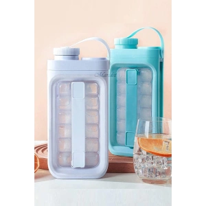 Buz Küpü Kalıbı İçecek Şişesi Buzlu Su Sürahisi Dondurulmuş Buz Küpü Kalıbı