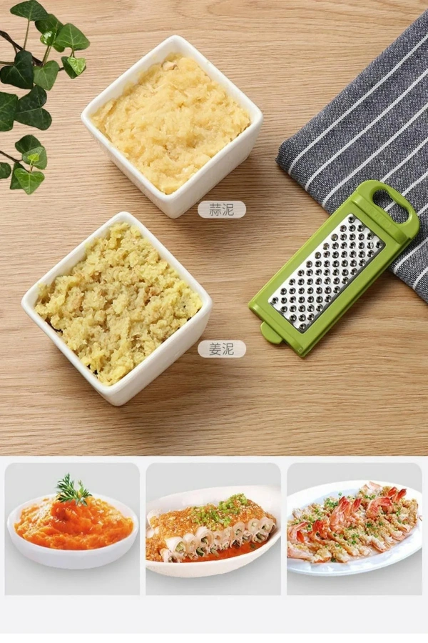 8 Çelik Bıçaklı Pratik Dilimleyici Rende Doğrama Kesme Seti 13 Parça Hazneli Sebze