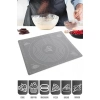Premium Silikon Hamur Açma Matı Ölçülü Isıya Dayanır Hamur Yoğurma Matı