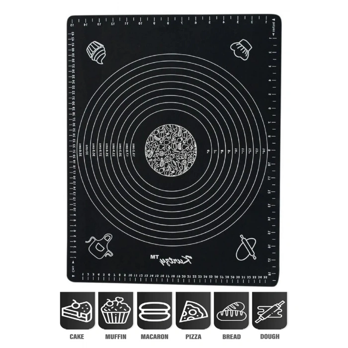 Premium Hamur Matı Açma Silikon Hamur Açma Pasta Fırın Hamur Matı