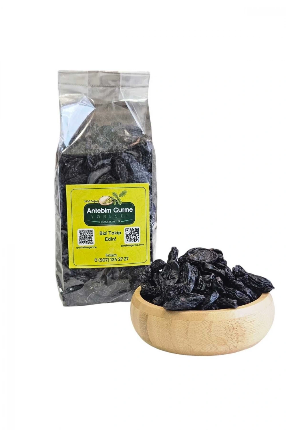 ANTEP KARASI KURU ÜZÜM (500 GR)
