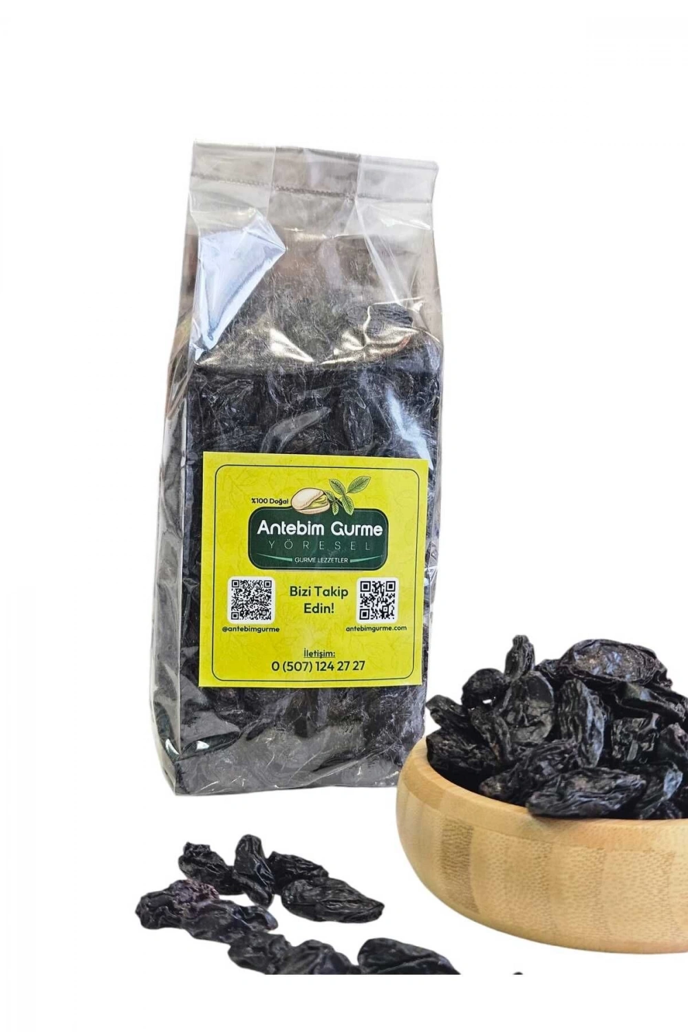 ANTEP KARASI KURU ÜZÜM (500 GR)