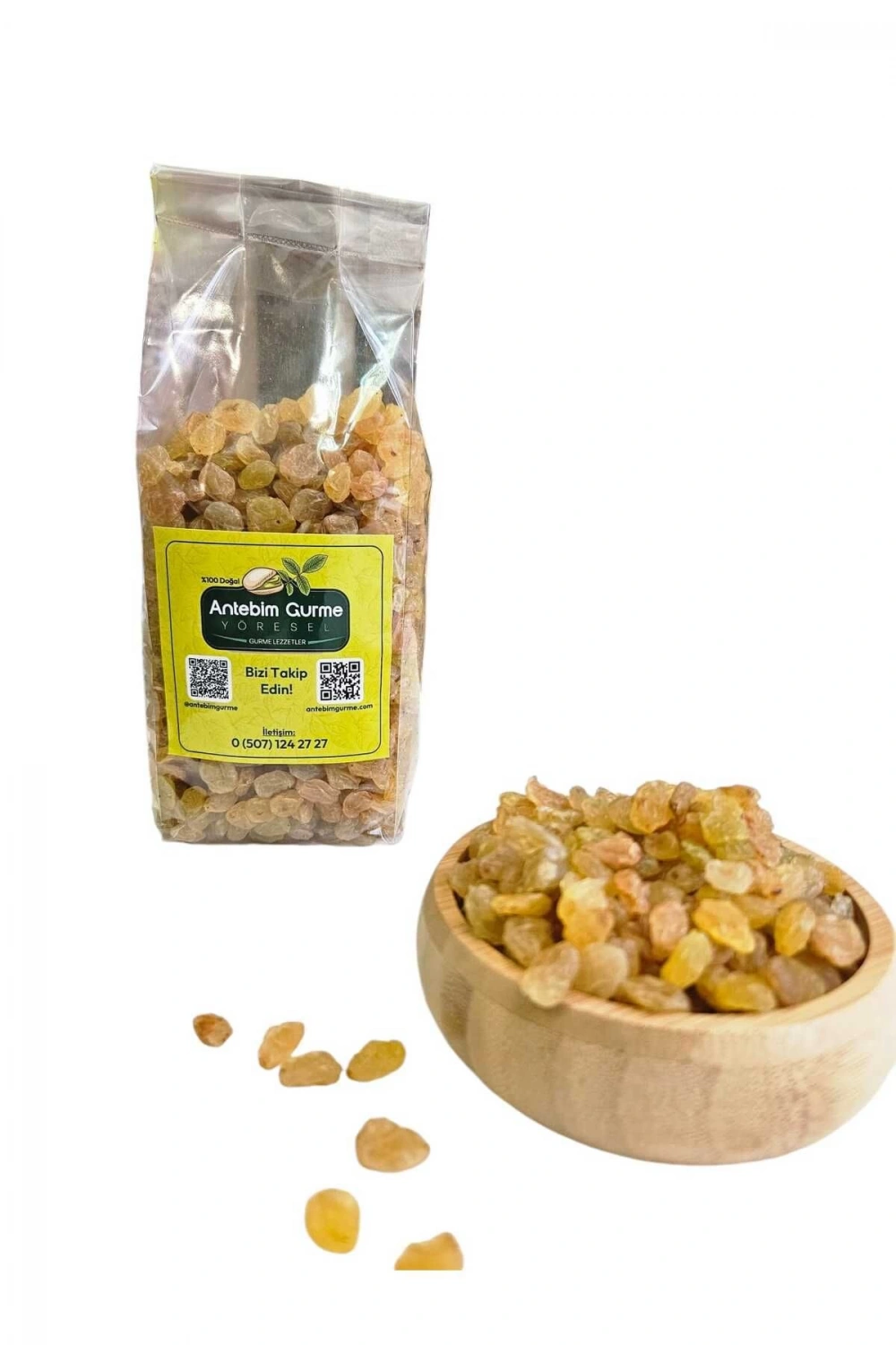 ÇEKİRDEKSİZ SARI ÜZÜM (250 GR)