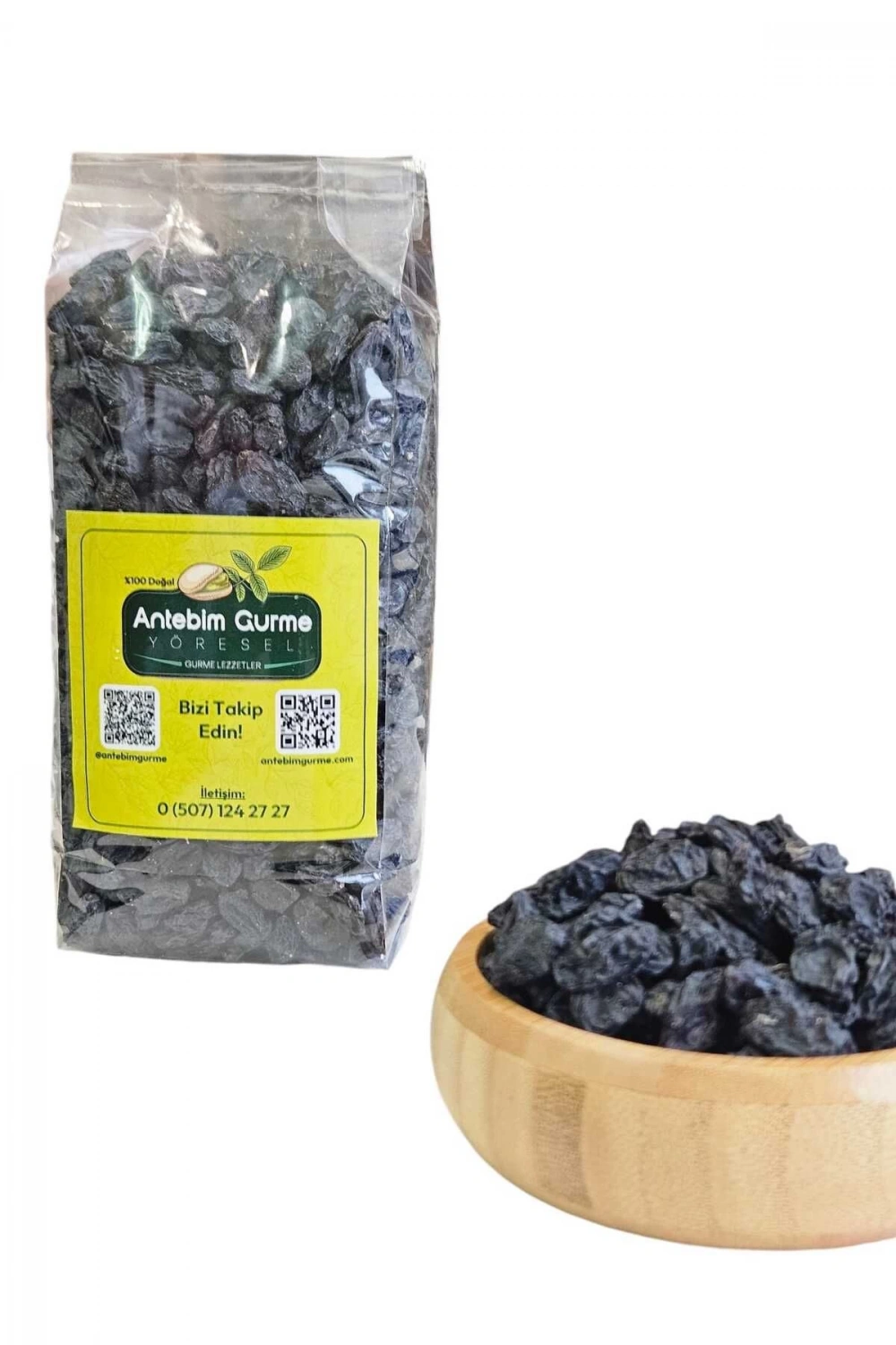 SİYAH ÖZBEK ÜZÜM (500 GR)