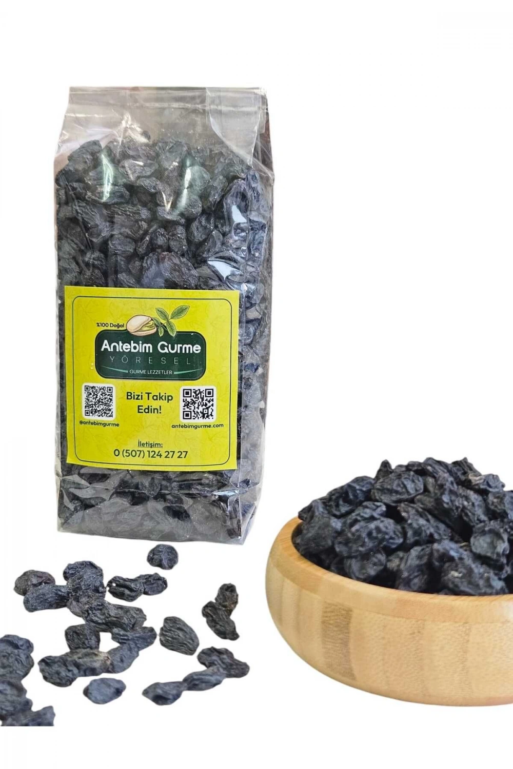 SİYAH ÖZBEK ÜZÜM (250 GR)