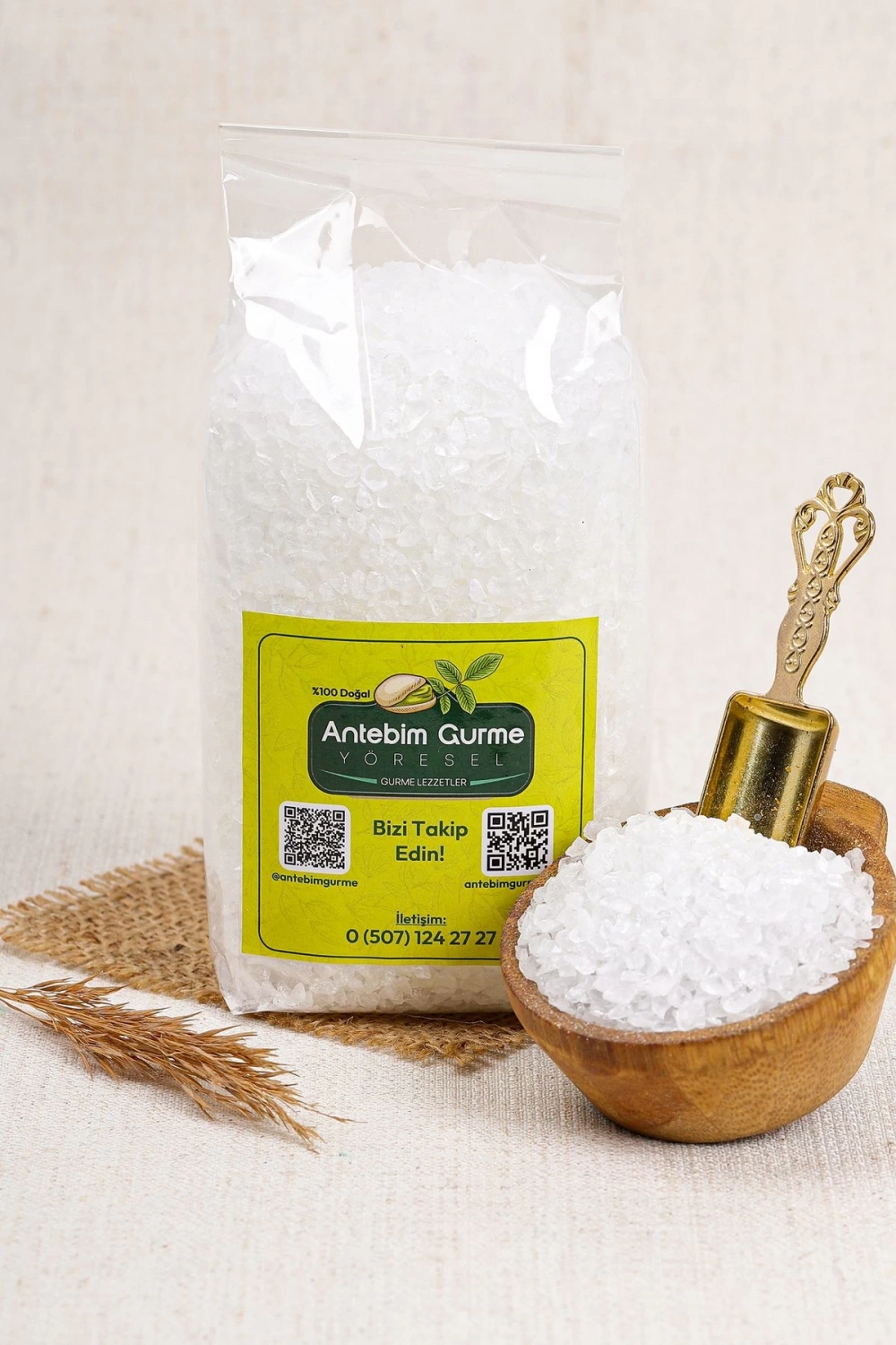 TANE LİMON TUZU (500 GR)