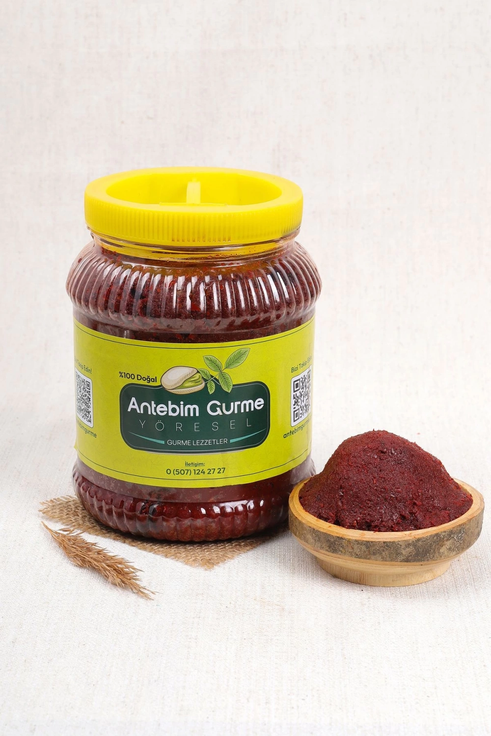 TATLI BİBER SALÇASI (1 KG)