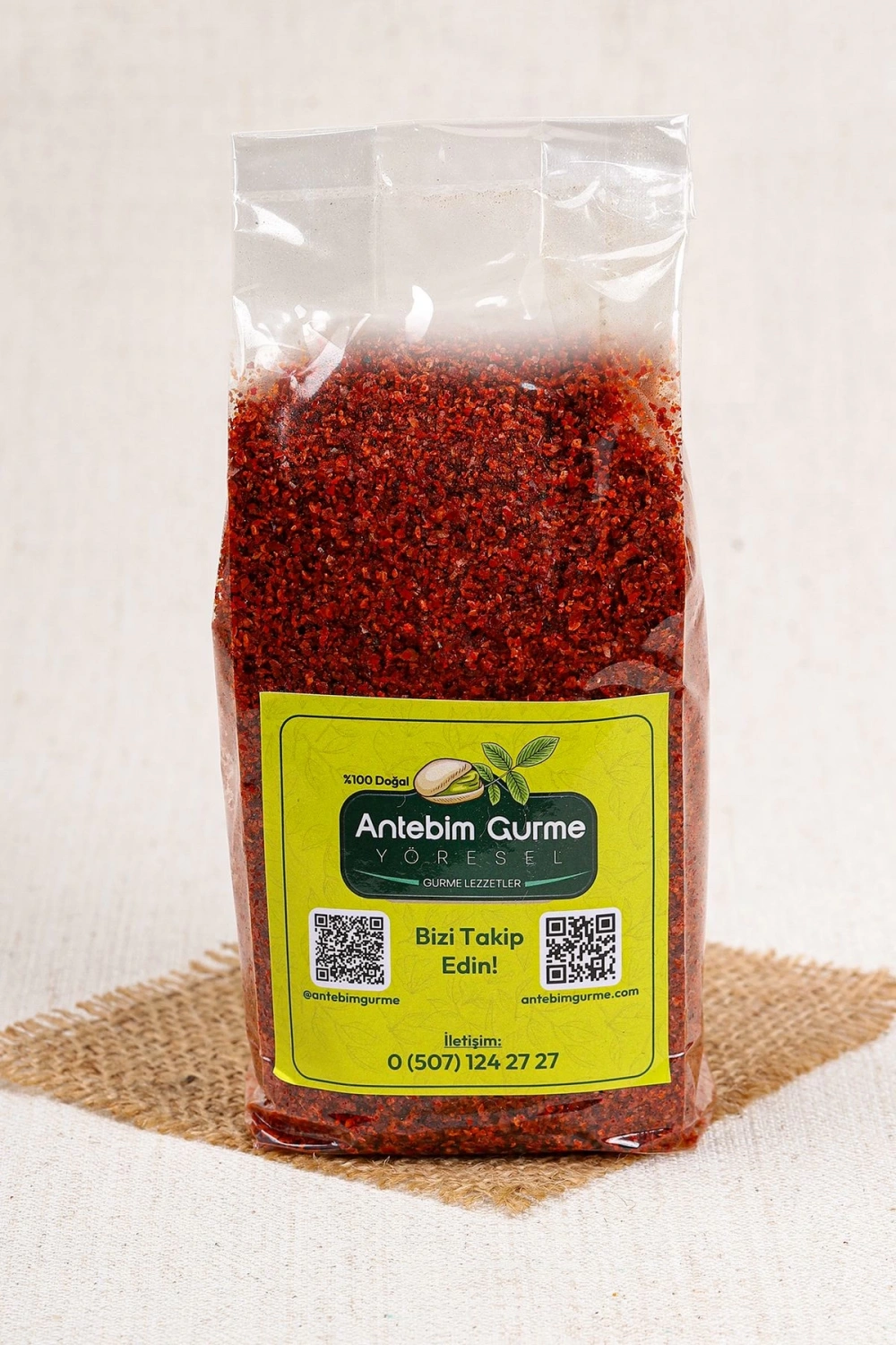 TATLI İPEK PUL BİBER (1 KG)