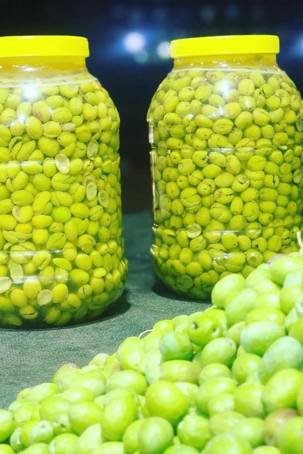 Yeşil Kırma Zeytin (ÇEKİRDEKSİZ NET 3 KG) 5 Kg
