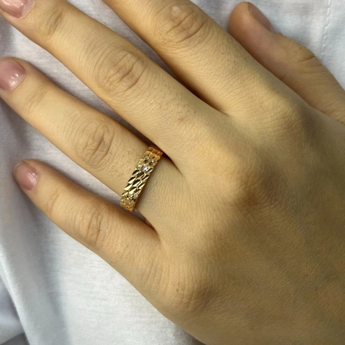 14 AYAR ALTIN 3 SIRA BURMA YÜZÜK