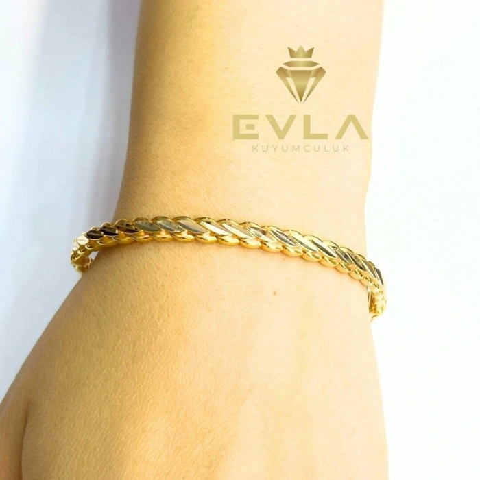 14 Ayar Altın Burma  Kelepçe