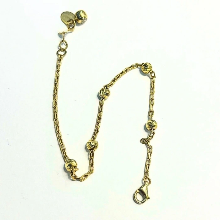 14 Ayar Altın Dorika Bileklik