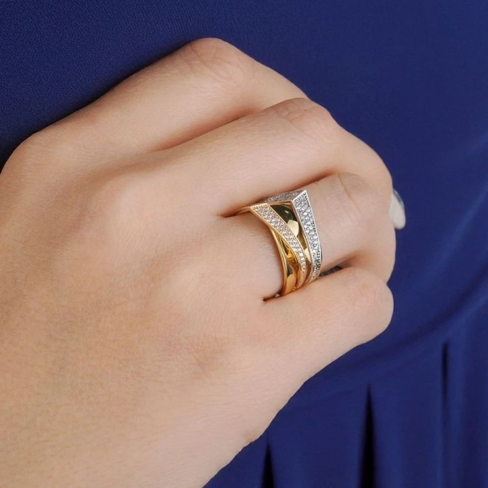 14 Ayar Altın Fantezi Felix Yüzük