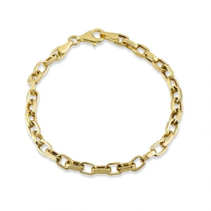 14 Ayar Altın Sade Çocuk Künyesi