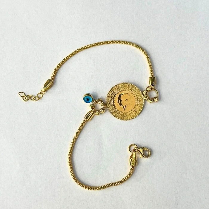 14 Ayar Çeyrekli Bileklik