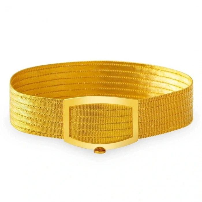 7 Sıralı Sade 14 Ayar Trabzon Hasır Bileklik