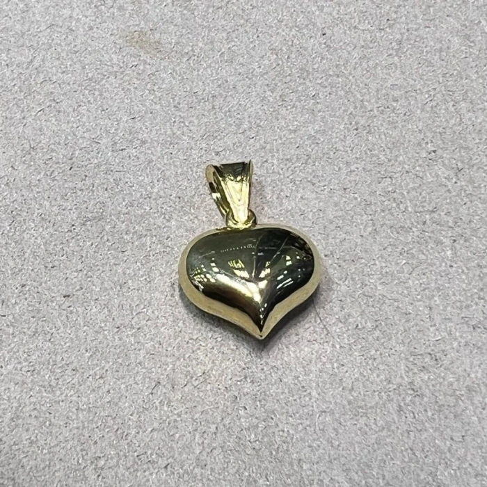 Altın Kalpli Kolye Ucu