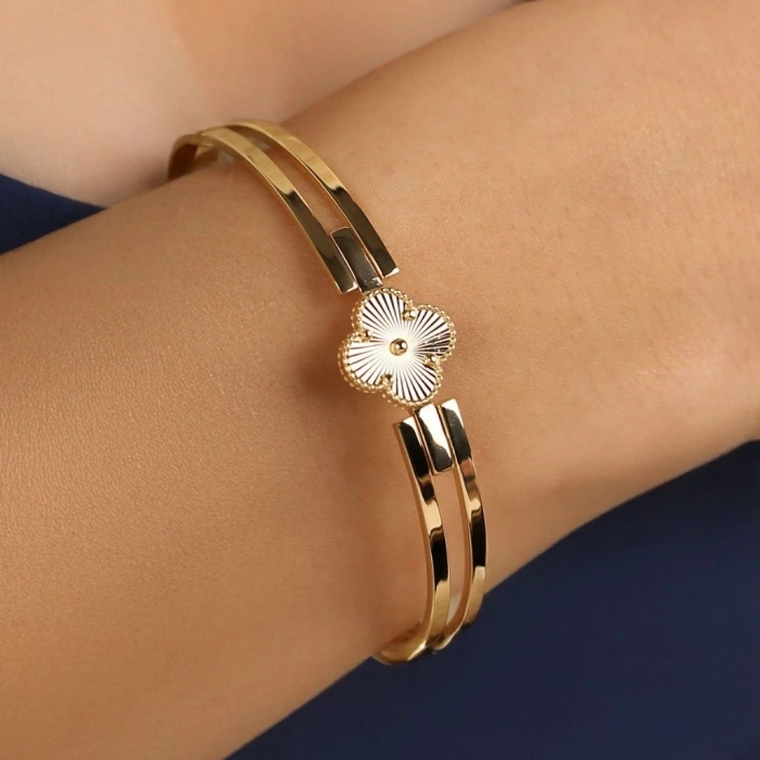 Altın Yonca Kaburga Kelepçe