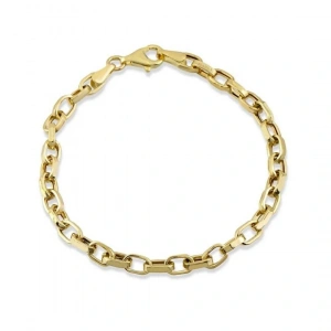 14 Ayar Altın Sade Çocuk Künyesi