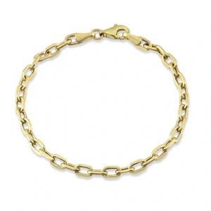 14 Ayar Altın Sade Çocuk Künyesi